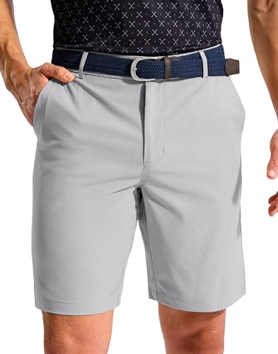 Obla Men's Golf Casual 9" Flat Front Dress Shorts Deal