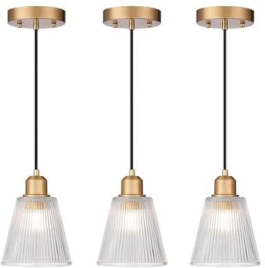 Kitchen Island Pendant Light 3-Pack