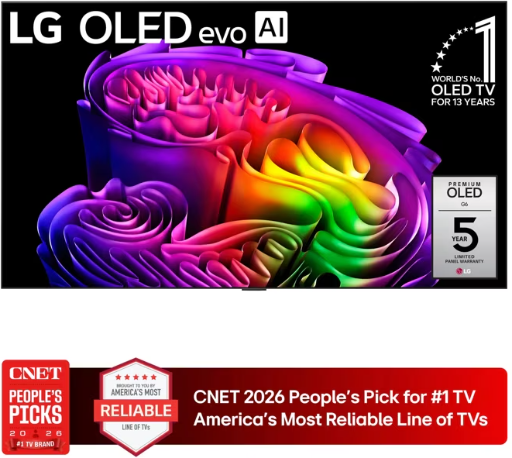 LG OLED evo AI G6 77" 4K Smart TV + S90TR Dolby Atmos Sound Bar Deal