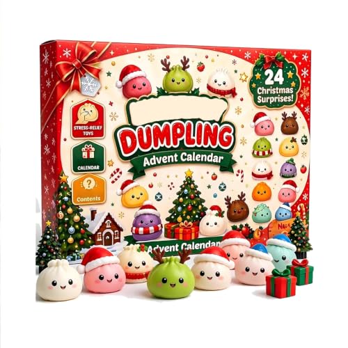 Christmas Squishies Advent Dumplings Countdown Calendar Deal