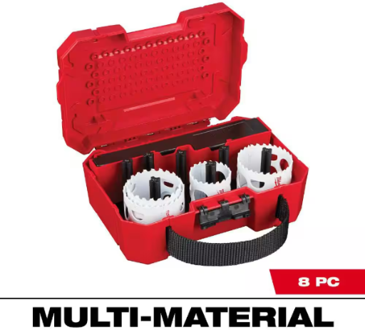 Milwaukee Hole Dozer Bi-Metal Hole Saw Kit, 8-Piece