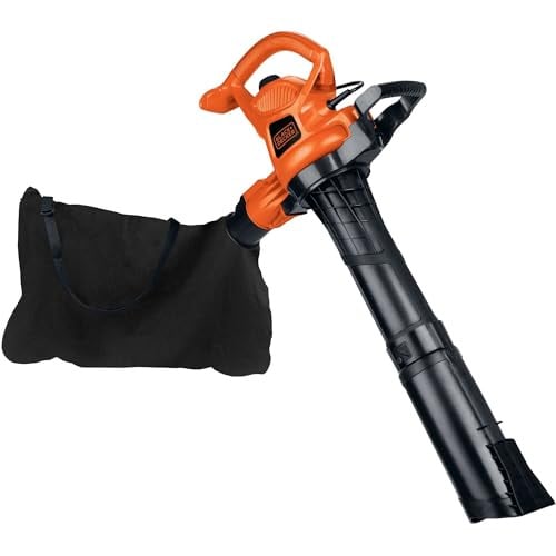 BLACK+DECKER Corded Leaf Blower Leaf Vacuum and Leaf Mulcher 3-in-1 (BV3600) Deal