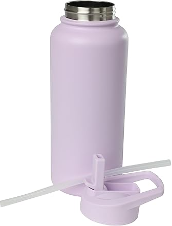 32-Ounce Sip+Sea St. Kitts Stainless Steel Water Bottle w/ Straw Lid