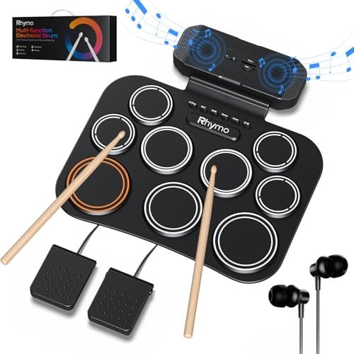 Portable Electronic Drum Set 9 Pads