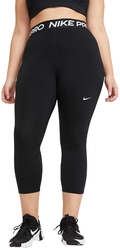 Nike Women's Pro Crop Leggings (Black)