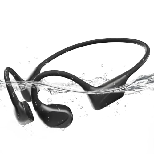 PSIER Bone Conduction Headphones with IPX8 Waterproof