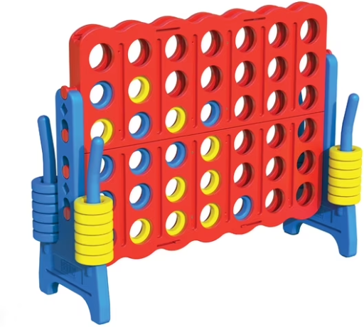 Realplay Jumbo 4-in-a-Row Connect Game 4ft.