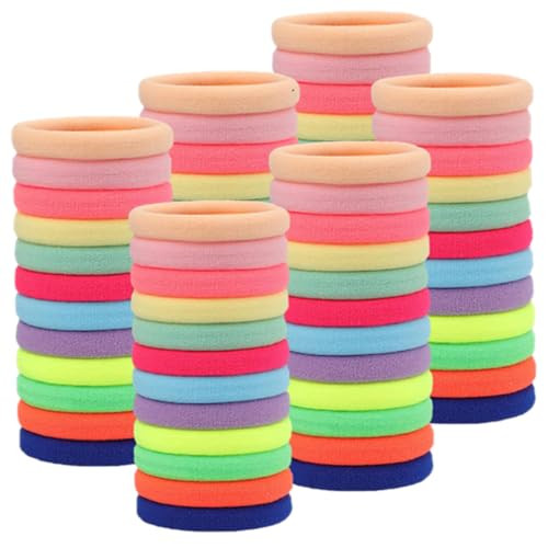 Colorful Hair Ties 100 Pcs