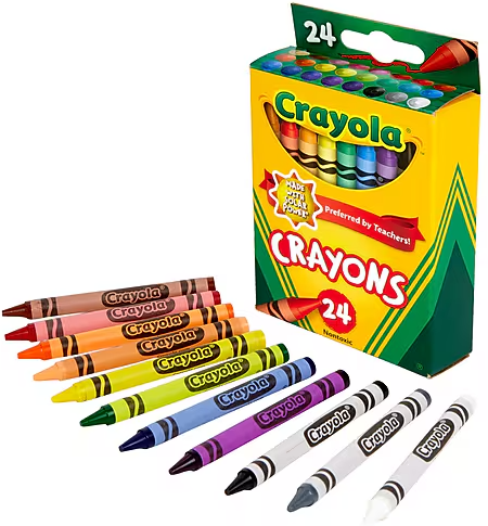 Crayola 24 Count Crayons Deal