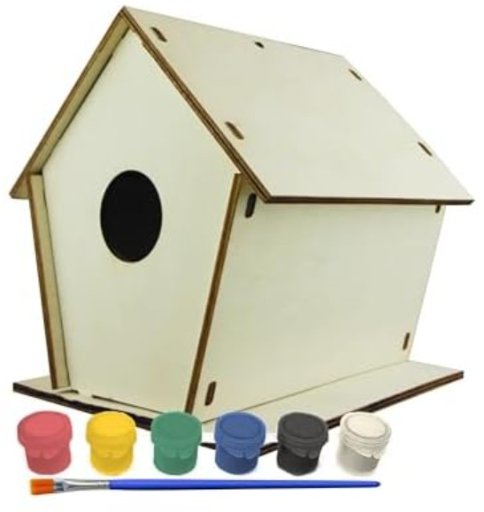 Newhouse Pet DIY Wooden Birdhouse Kit NHP-DIYH-SQ