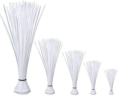 NewMainOne Self Locking Nylon Cable Zip Ties 500-Piece (4"/6"/8"/10"/12") Deal