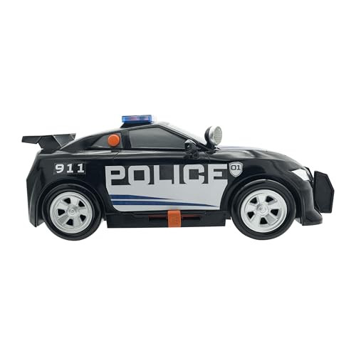 Mighty Fleet Power Movers 15” Interactive Police Car Toy