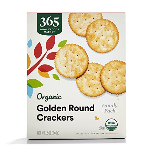 365 by Whole Foods Market Organic Golden Round Crackers 12 Ounce Deal