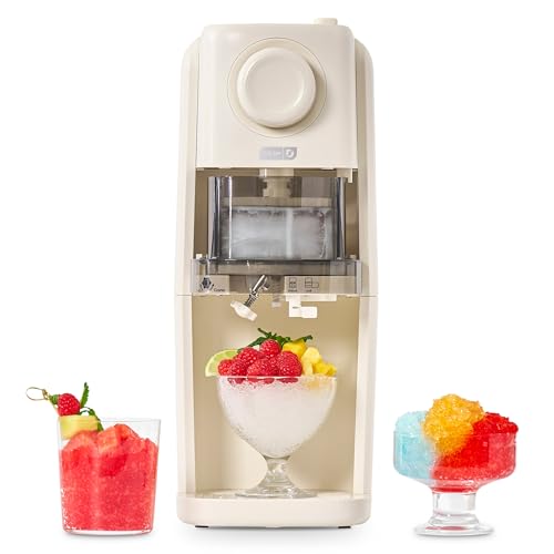 Dash Pro Shaved Ice Machine w/ Adjustable Blade & 2 Ice Molds (Cream) Deal
