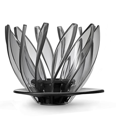 Hario V60 SUIREN Coffee Dripper 02, Clear Black