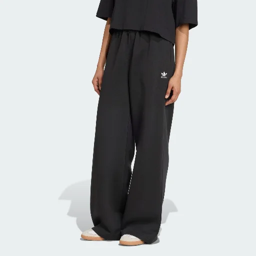 Adidas Women's Essentials Wide Leg Fleece Pants Deal