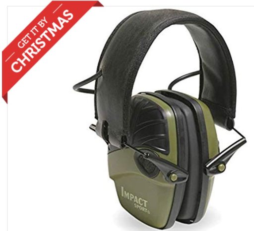 Sound Amplification Electronic Shooting Earmuff
