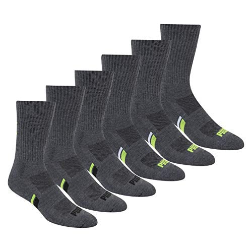 PUMA Men's Crew Socks 6-Pack Deal