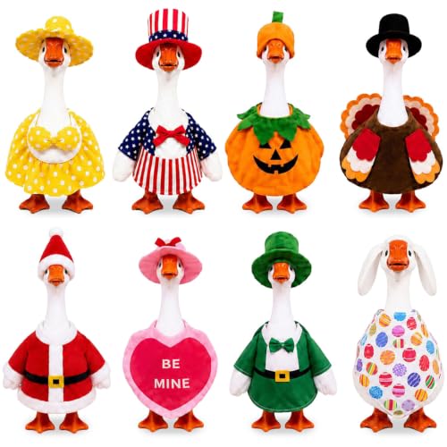 8-Pack 7" Desk Goose Outfits Deal