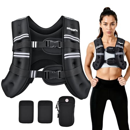 Weight Vest with Reflective Stripe, 12 Lb
