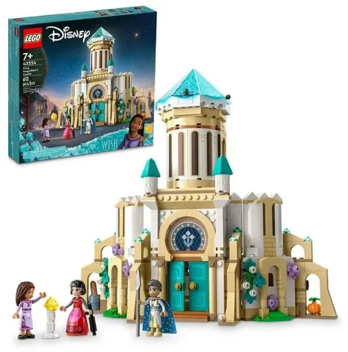 LEGO Disney King Magnificos Castle Building Toy Set (43224) 613-Piece
