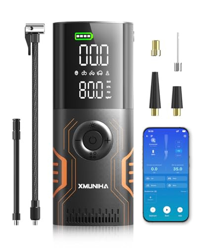 Tire Inflator Portable Air Compressor w/ Smart App Control