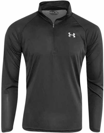 Under Armour Men's UA 1/2 Zip Tech Muscle Pullover Long Sleeve Deal