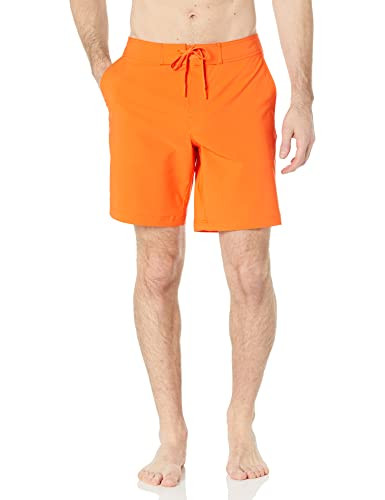 Amazon Essentials Men’s Board Shorts Orange