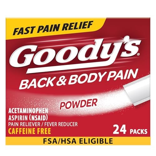 Goody's Back and Body Pain Relief Powder, 24 Count Deal