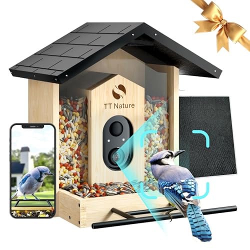TT Nature Smart AI Solar Powered Bird Feeder w/ Camera Deal