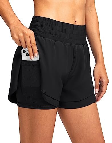 Soothfeel Women’s 2 in 1 Running Shorts Deal