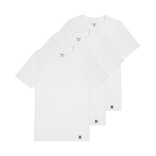 Hurley Men's Crewneck SS Tee Shirt 3-Pack
