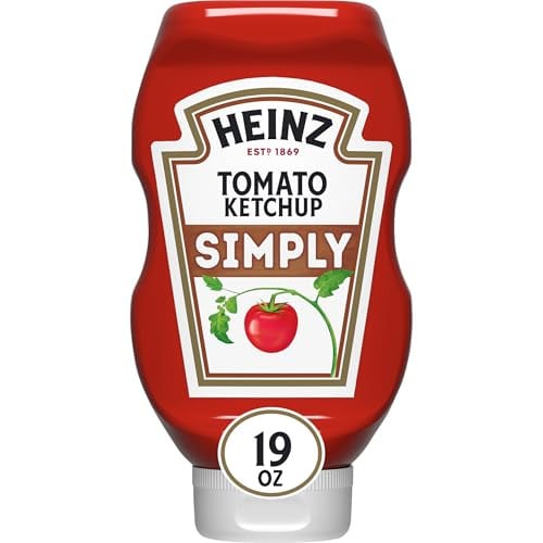 Heinz Simply Tomato Ketchup, 19 oz Bottle