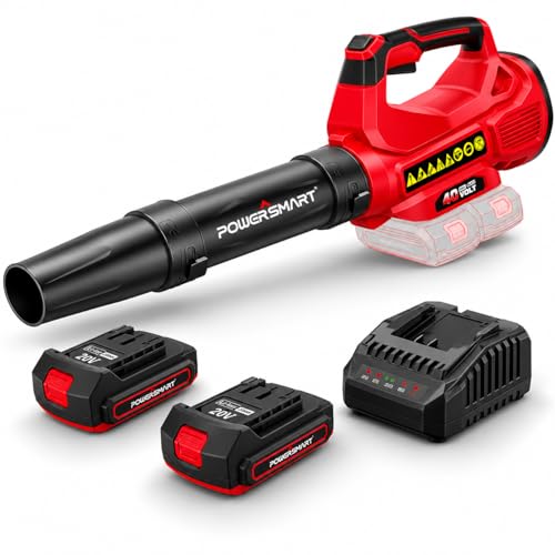 PowerSmart 40V 650CFM 150MPH Cordless Leaf Blower with 2 x 2.0Ah Batteries Deal