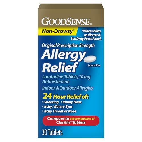 GoodSense Allergy Relief Loratadine Tablets 10 mg 30 Count