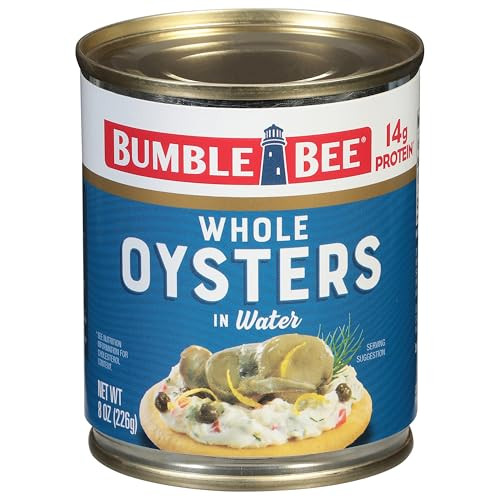 Bumble Bee Premium Select Whole Canned Oysters 8 oz