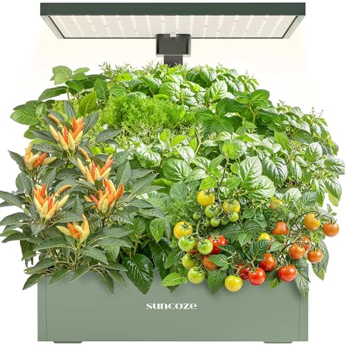 SUNCOZE 20 Pods Indoor Herb Garden with 10L Water Tank