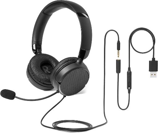 Amazon Basics Bluetooth Wireless Headphones with Microphone
