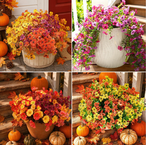 Artificial Silk Flowers - Many Options Deal