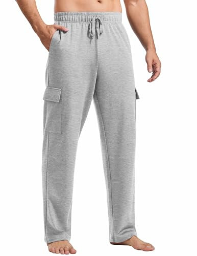 Cargo Sweatpants for Men with Pockets