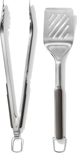 OXO Outdoor Grilling Turner and Tongs Set Deal