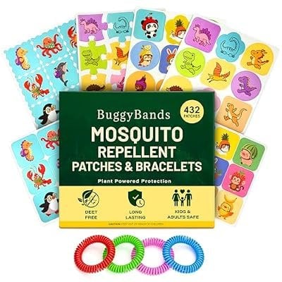 Buggy Bands Mosquito Repellent Stickers Deal