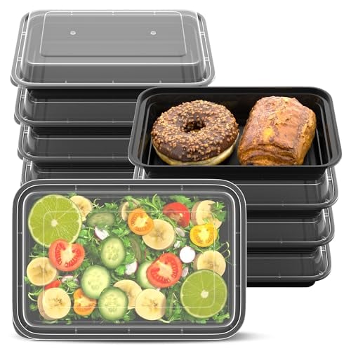 28oz Meal Prep Containers 50-Pack