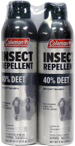 Coleman Insect Repellent 2-Pack 6-Oz 40% Deet Deal