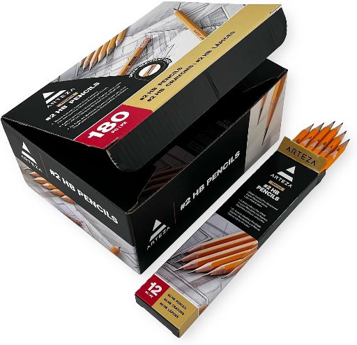 ARTEZA HB Pencils #2 96-Pack