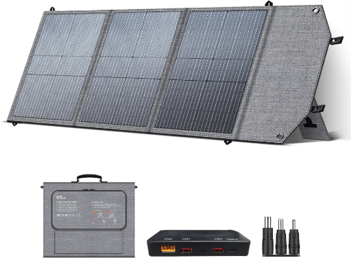 CTOLITY 100W Foldable Solar Panel