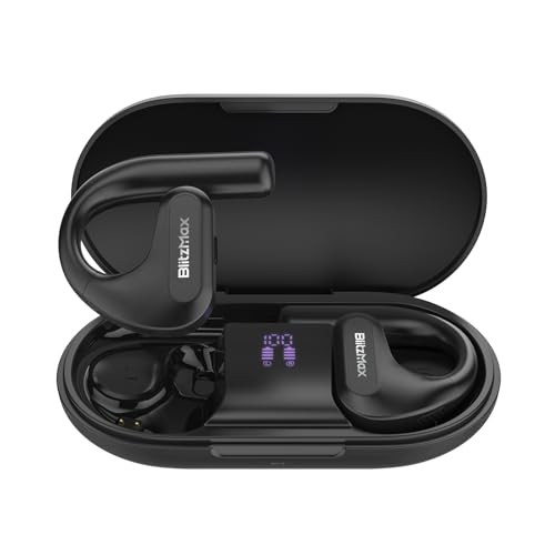 BlitzMax True Wireless Bluetooth 5.3 Open Ear Earbuds