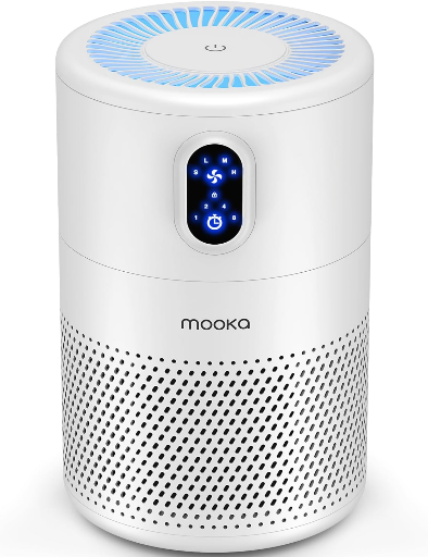 MOOKA Hepa Air Purifiers for up to 1076ft Deal