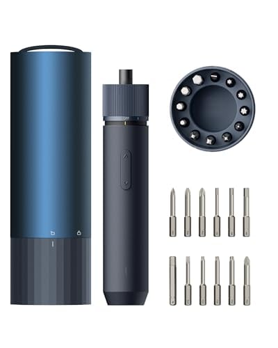 HOTO USB-C Rechargeable Electric Screwdriver w/ 12 Bits