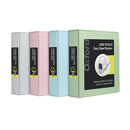 Oxford 3 Ring Binders 4-Pack Deal